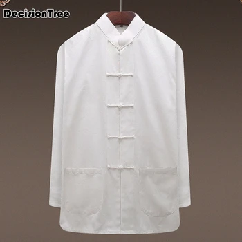 2020 long sleeve cotton traditional chinese clothes tang suit top men kung fu tai uniform shirt blouse coat for men
2020 long sleeve cotton traditional chinese clothes tang suit top men kung fu tai uniform shirt blouse coat for men