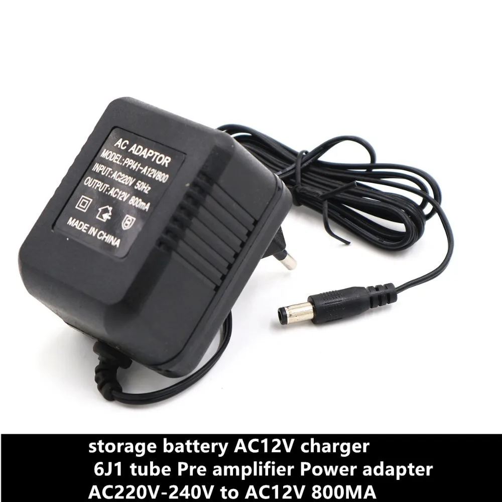 Аккумуляторная батарея AC12V зарядное устройство 6J1 ламповый Предварительный