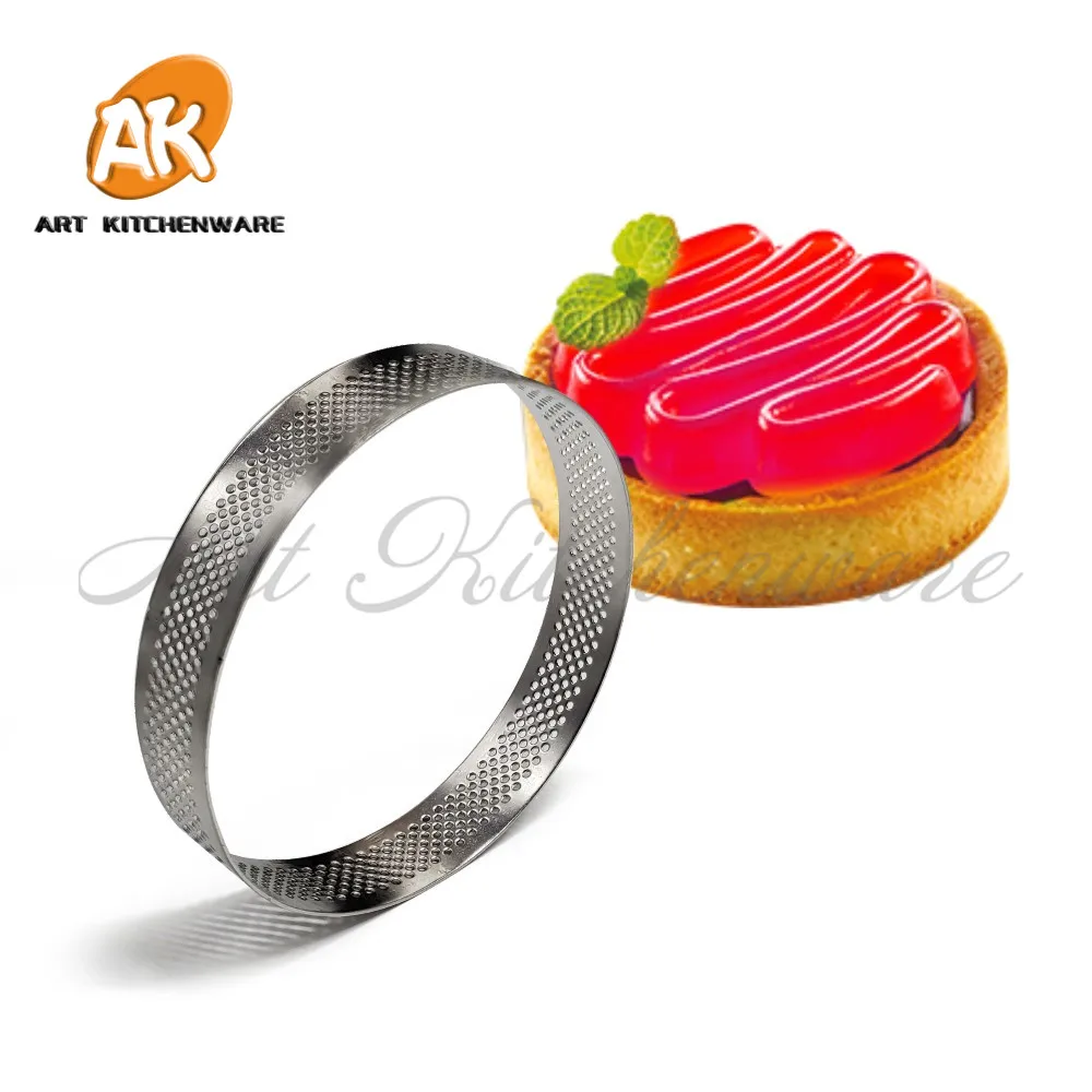 5 Sizes Stainless Steel Material Large Size Perforated Tart Ring Holes Mousse Circle Baking Tools
5 Sizes Stainless Steel Material Large Size Perforated Tart Ring Holes Mousse Circle Baking Tools