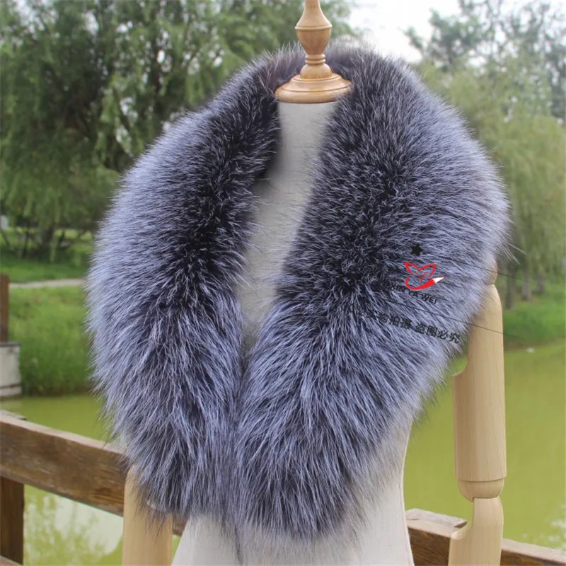 Real Fox Fur Collar 80/90/100/110cm Women 100% Natural Fox Fur Scarf Winter Warm Fur Collar Scarves Black L#146
Real Fox Fur Collar 80/90/100/110cm Women 100% Natural Fox Fur Scarf Winter Warm Fur Collar Scarves Black L#146