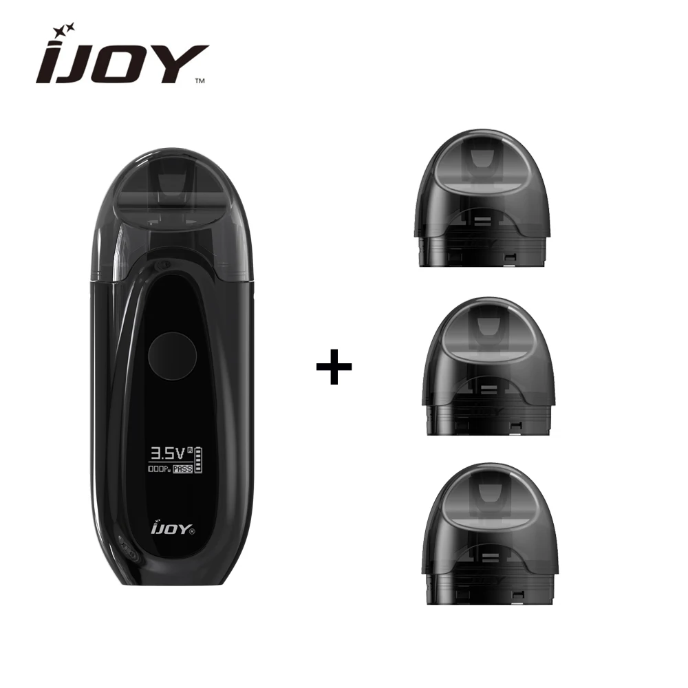 NEW Electronic Cigarette Kits Original Ijoy IVPC Vape Pod 9W with 2ml Cartridge & 1.6ohm Coil with 450mAh Battery
NEW Electronic Cigarette Kits Original Ijoy IVPC Vape Pod 9W with 2ml Cartridge & 1.6ohm Coil with 450mAh Battery