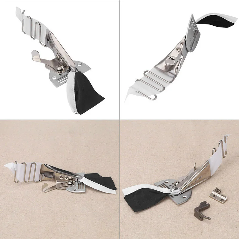Economical Double Fold Angle Binder Industrial Sewing Machine Binding Attachment Folder Sewing Accessories
Economical Double Fold Angle Binder Industrial Sewing Machine Binding Attachment Folder Sewing Accessories