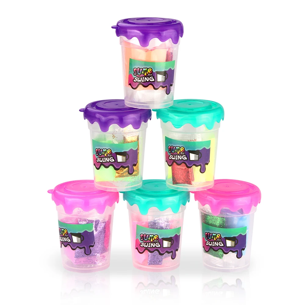 6pcs Slime fluffy Modeling Clay New Fluffy Floam Slime Stress Relief Kids Sludge For Gift Slime Supplies Glitter Powder
6pcs Slime fluffy Modeling Clay New Fluffy Floam Slime Stress Relief Kids Sludge For Gift Slime Supplies Glitter Powder
