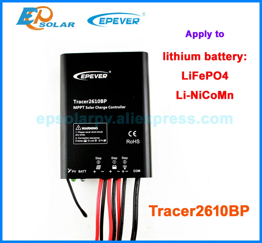Tracer2610BP solar mppt 10A 10amp controller used for lithium battery and battery charging 12v 24v auto work free shipping
Tracer2610BP solar mppt 10A 10amp controller used for lithium battery and battery charging 12v 24v auto work free shipping