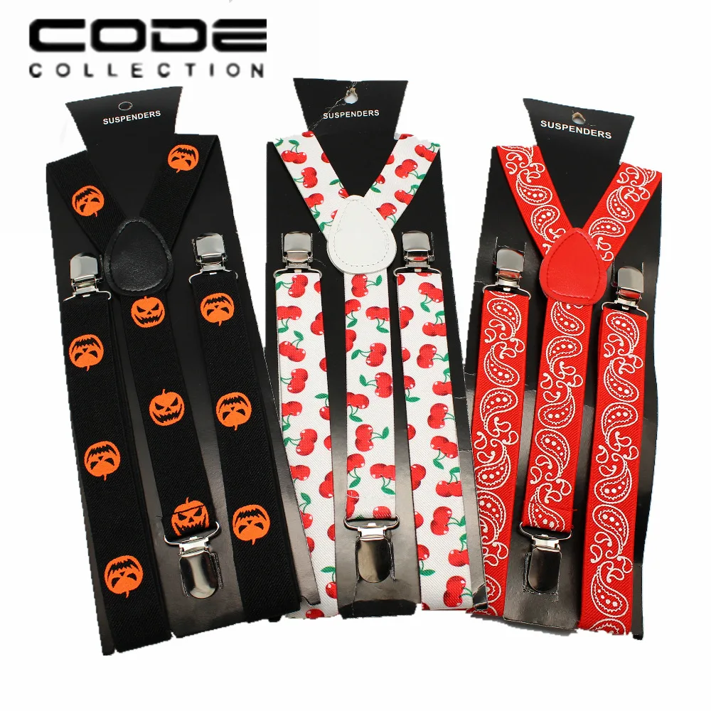 Fashion Unisex Adult Elasticity Suspenders Halloween Pumpkin Cashew Nuts Amoeba Printing For Men Women Breces For Trousers Gift
Fashion Unisex Adult Elasticity Suspenders Halloween Pumpkin Cashew Nuts Amoeba Printing For Men Women Breces For Trousers Gift