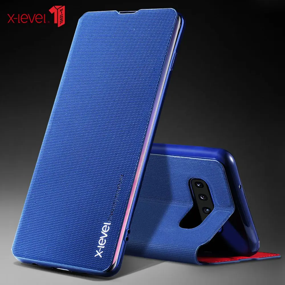 X-level Ultra thin Flip Wallet Cases for Samsung Galaxy S10 Plus S10E S10 E PU Leather Cover Card Holder Business Cases Coque
X-level Ultra thin Flip Wallet Cases for Samsung Galaxy S10 Plus S10E S10 E PU Leather Cover Card Holder Business Cases Coque