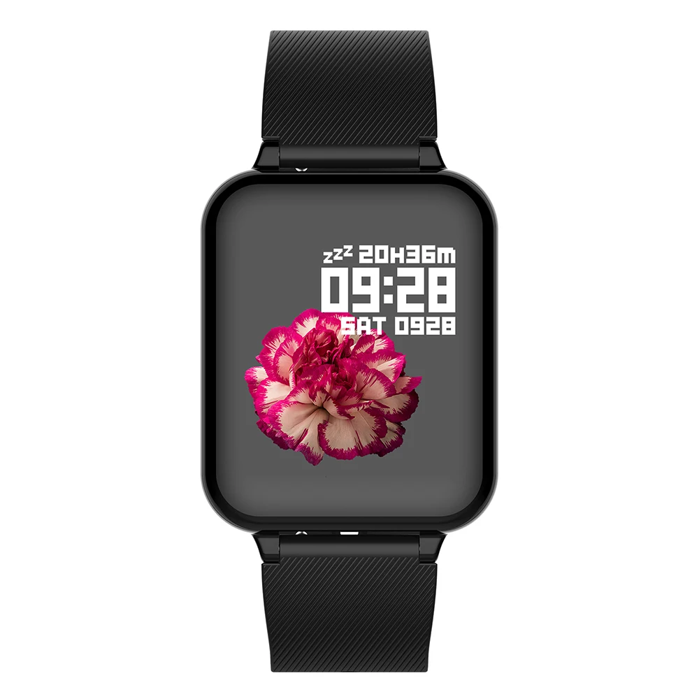 B57 Fitness Tracker Smart Watch Life Waterproof Sports Smartwatch Men Women Heart Rate Blood Pressure Monitor For iOS android
B57 Fitness Tracker Smart Watch Life Waterproof Sports Smartwatch Men Women Heart Rate Blood Pressure Monitor For iOS android