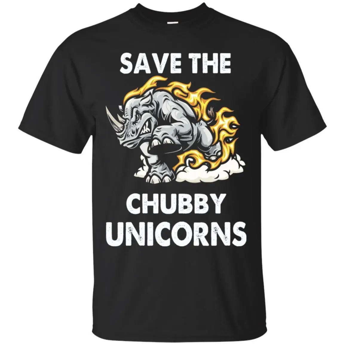 Футболка с Носорогом Save The Chubby Unicorns черная темно-синяя футболка классная