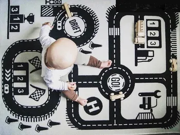 ZSIIBO Baby Play Mat Soft Crawling Kids Rugs Car Track pattern Puzzles Learning Toy 90*140cm Nordic Kid Room Decoration WGYXD02
ZSIIBO Baby Play Mat Soft Crawling Kids Rugs Car Track pattern Puzzles Learning Toy 90*140cm Nordic Kid Room Decoration WGYXD02