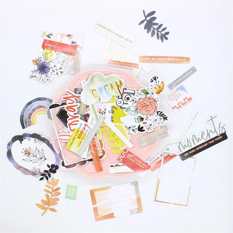 KSCRAFT 54pcs Live in Wonder Paper Stickers for Scrapbooking Happy Planner/ DIY Crafts/ Card Making Decoration
KSCRAFT 54pcs Live in Wonder Paper Stickers for Scrapbooking Happy Planner/ DIY Crafts/ Card Making Decoration