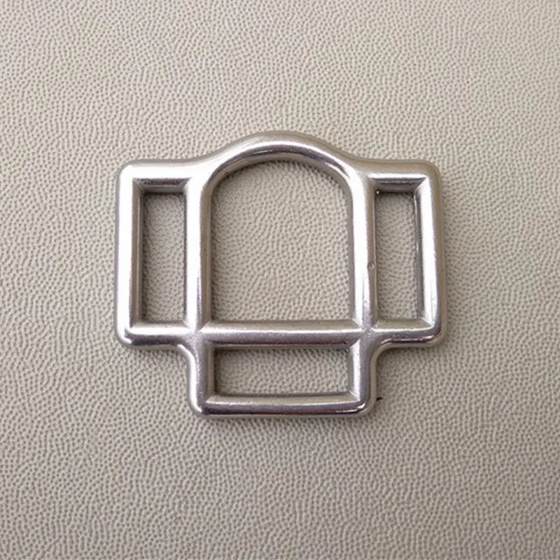 Stainless Steel Buckle Halter Square With 3 Slots Buckle 20mm Inner Width 10 Pieces Per Pack
Stainless Steel Buckle Halter Square With 3 Slots Buckle 20mm Inner Width 10 Pieces Per Pack