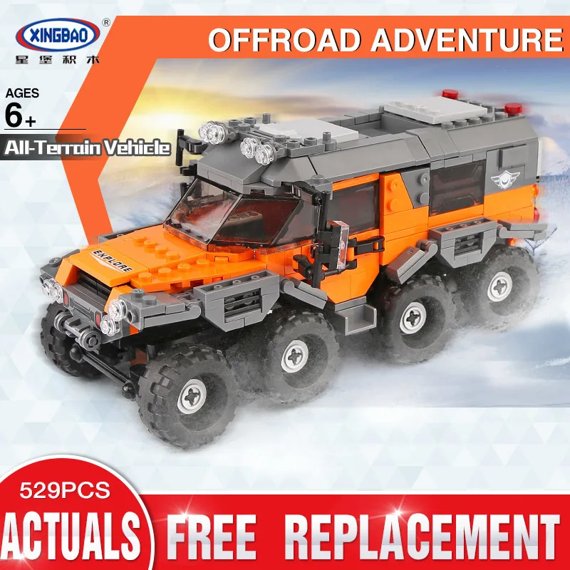 Xingbao 03027 Technic Series The All Terrain Vehicle Set Competible With LP Building Blocks Bricks Toys For Kids Education
Xingbao 03027 Technic Series The All Terrain Vehicle Set Competible With LP Building Blocks Bricks Toys For Kids Education