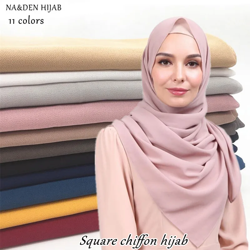 NEW square hijabs bubble chiffon scarf solid color shawls women muslim scarfs fashion hijab muslim headwrap foulard 10pcs/lot
NEW square hijabs bubble chiffon scarf solid color shawls women muslim scarfs fashion hijab muslim headwrap foulard 10pcs/lot