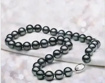 free shipping >>>>noble jewelry AAA10-11mmTahitian round black pearl necklace 925 silver
free shipping >>>>noble jewelry AAA10-11mmTahitian round black pearl necklace 925 silver