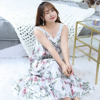 Spaghetti Strap Sexy Sleep Dress Women Lingerie Casual Loose Silk Nightgown Nightdress V Neck Sleepwear Homewear
Spaghetti Strap Sexy Sleep Dress Women Lingerie Casual Loose Silk Nightgown Nightdress V Neck Sleepwear Homewear