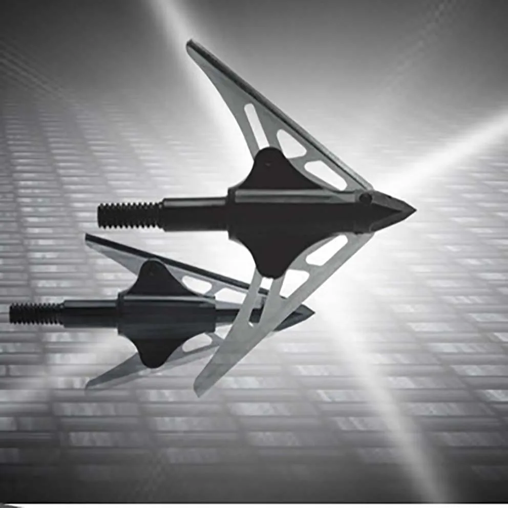 100grain 3/6Pcs Stainless Steel Arrow Head 3 blade American Hunting arrow head for Recurve/ Compound Bow Hunting Arrow tips
100grain 3/6Pcs Stainless Steel Arrow Head 3 blade American Hunting arrow head for Recurve/ Compound Bow Hunting Arrow tips