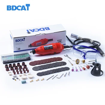 bdcat 180W Electric Dremel engraver Variable Speed Rotary grinder Tool Mini Drill with 140pcs Power Tools accessories
bdcat 180W Electric Dremel engraver Variable Speed Rotary grinder Tool Mini Drill with 140pcs Power Tools accessories