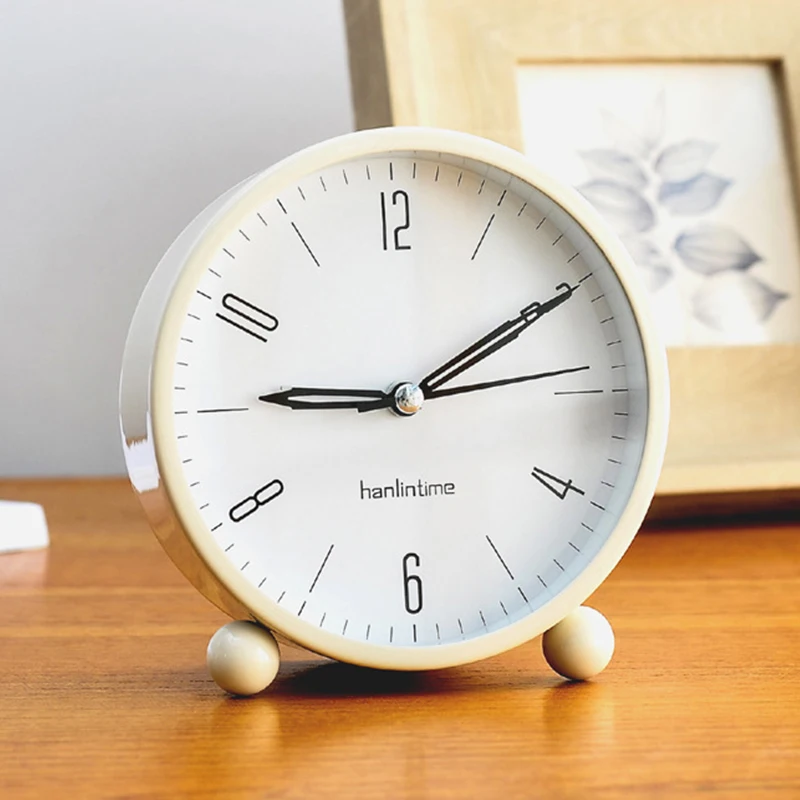 White Metal Lighting Alarm Clocks Light Alarm Round Table Clocks Function Alarm Light On/Off At Night Living Room
White Metal Lighting Alarm Clocks Light Alarm Round Table Clocks Function Alarm Light On/Off At Night Living Room