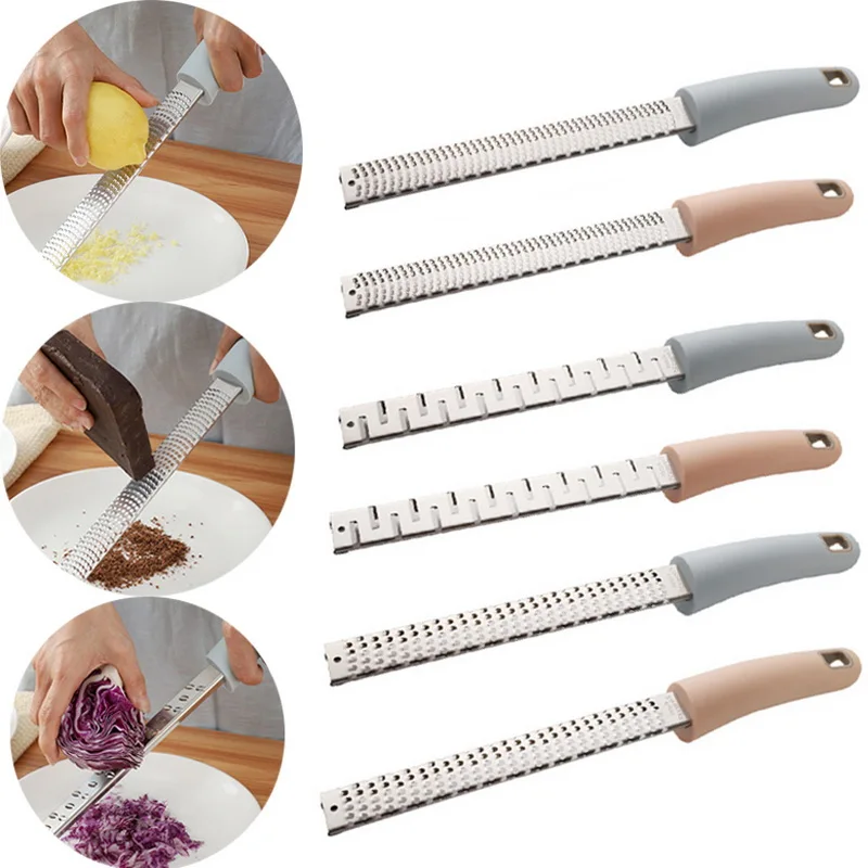1PC Handheld Cheese Grater Citrus Lemon Zester Grater TPR And Stainless Steel Material
1PC Handheld Cheese Grater Citrus Lemon Zester Grater TPR And Stainless Steel Material