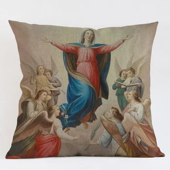 Virgin Mary Cushion Cover MotherDay Gift Throw Pillows Case Jesus Worship Home Decorative Pillow Cover de cojines funda
Virgin Mary Cushion Cover MotherDay Gift Throw Pillows Case Jesus Worship Home Decorative Pillow Cover de cojines funda