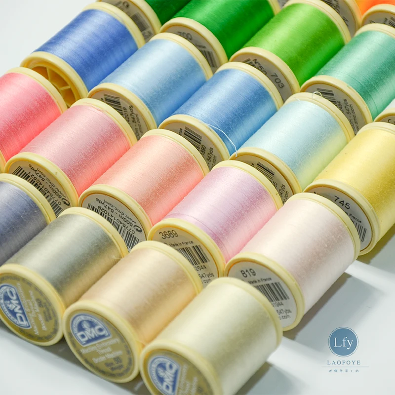 French embroidery LUNEVILLE crochet, DMC hook bead thread, sewing thread 500 meters
French embroidery LUNEVILLE crochet, DMC hook bead thread, sewing thread 500 meters