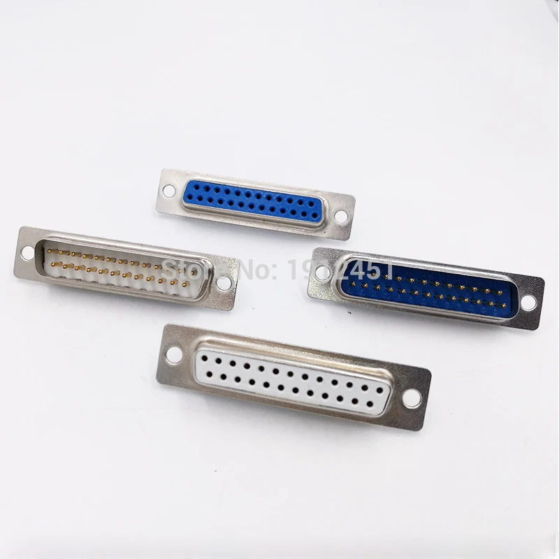 DB25 core data cable connector plug 2 row VGA Plug connector 25pin female Male port socket adapter D type DP25
DB25 core data cable connector plug 2 row VGA Plug connector 25pin female Male port socket adapter D type DP25