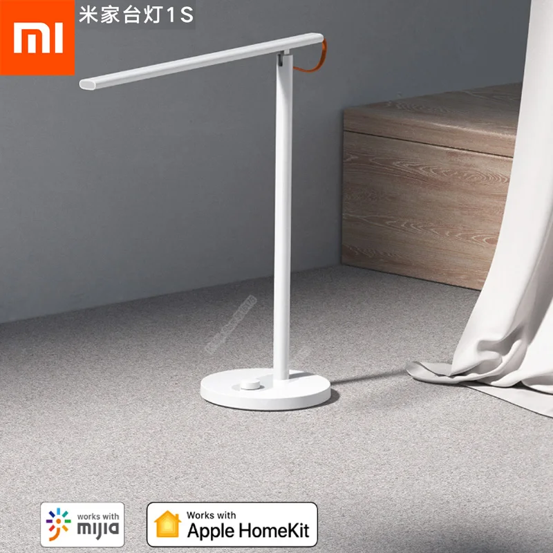 Newest Xiaomi Mijia Smart Remote control Table Desk Lamp 1S 4 Lighting Modes Dimming Reading Light Lamp With Mijia HomeKit APP
Newest Xiaomi Mijia Smart Remote control Table Desk Lamp 1S 4 Lighting Modes Dimming Reading Light Lamp With Mijia HomeKit APP