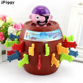 iPiggy Toy Novelty Toy Tricky Pirate Barrel Game for Kids Lucky Stab Pop Up Game Toys Intellectual Game For Kids Funny Gift 
iPiggy Toy Novelty Toy Tricky Pirate Barrel Game for Kids Lucky Stab Pop Up Game Toys Intellectual Game For Kids Funny Gift