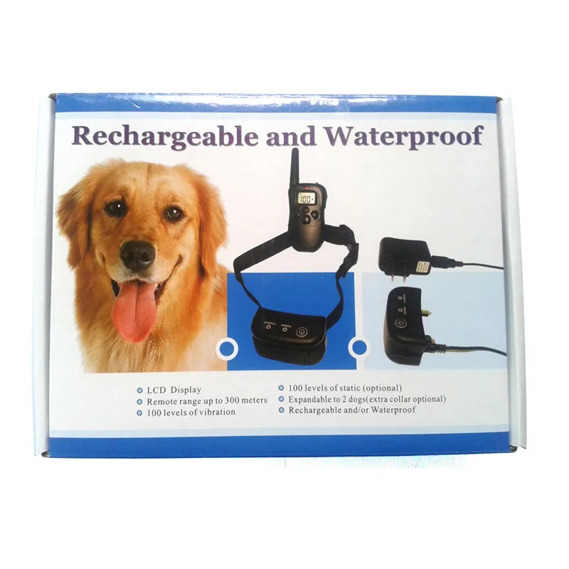 WODONDOG Pet Products 198-1 300M 100 LV Remote Electric Dog Training Shock Collar Vibration rechargeable electric lcd For 1 Dogs WODONDOG Pet Products 198-1 300M 100 LV Remote Electric Dog Training Shock Collar Vibration rechargeable electric lcd For 1 Dogs