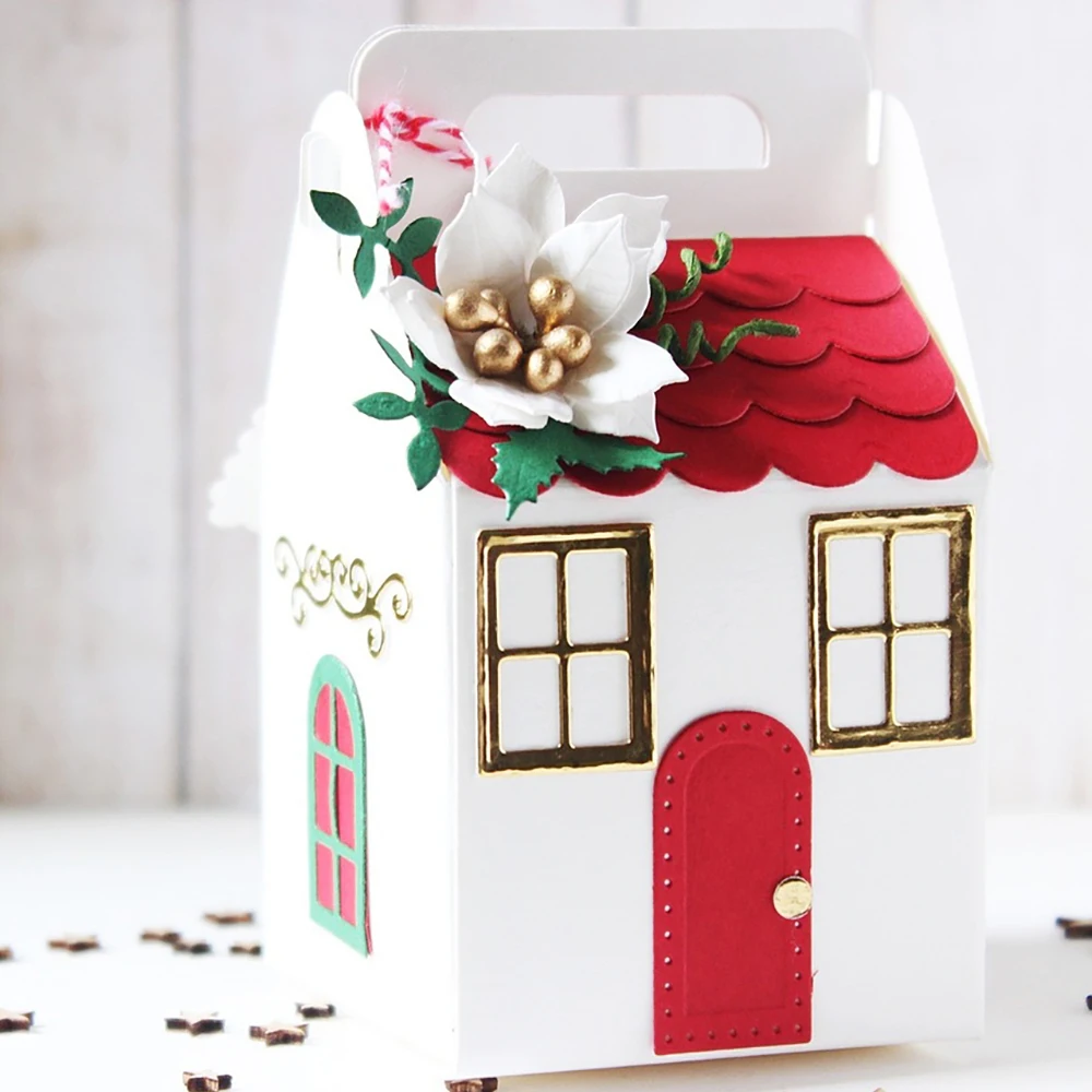 Christmas Candy/Gift Box Metal Cutting Cut Die Scrapbooking Embossing Stencil Card Die For DIY Album Book Decor
Christmas Candy/Gift Box Metal Cutting Cut Die Scrapbooking Embossing Stencil Card Die For DIY Album Book Decor