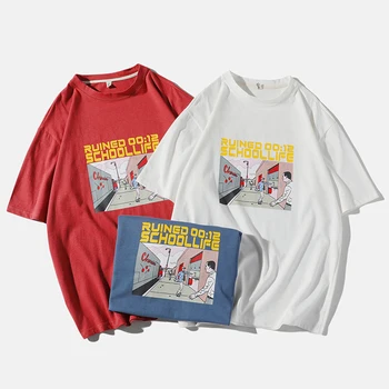 2019 Spring And Summer New Korean Version Of The Tide Male Comfortable High Quality Comics Simple Cotton Loose Casual T-shirt
2019 Spring And Summer New Korean Version Of The Tide Male Comfortable High Quality Comics Simple Cotton Loose Casual T-shirt
