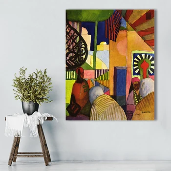 Embelish Expressionism Canvas Art Paintings August Macke The Outside Landscape Modern Wall Pictures For Living Room Home Decor
Embelish Expressionism Canvas Art Paintings August Macke The Outside Landscape Modern Wall Pictures For Living Room Home Decor