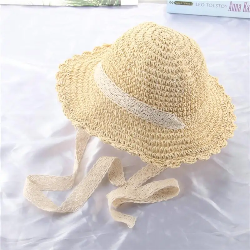 Women's Straw Hat Wide-Brimmed Hat Handmade lace Folding Beach Hat Female Summer Hat Baby Chapeeau Femme Parent-Child Cap
Women's Straw Hat Wide-Brimmed Hat Handmade lace Folding Beach Hat Female Summer Hat Baby Chapeeau Femme Parent-Child Cap
