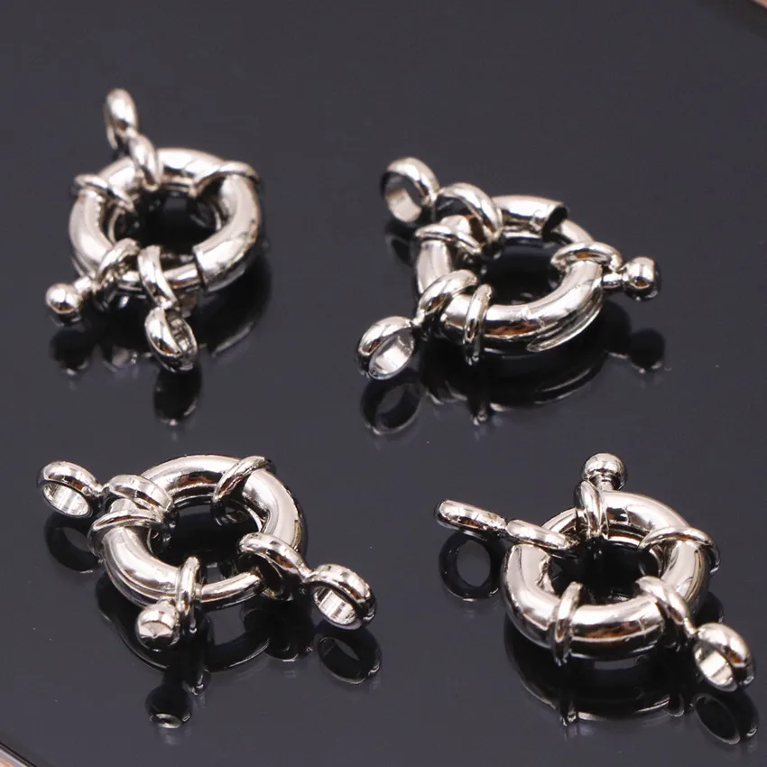 DIY Necklace Bracelet Hooks Findings Wholesale 10pcs Metal Spacers Connectors Hook Clasp for Jewelry Making Round 11mm 13mm A538
DIY Necklace Bracelet Hooks Findings Wholesale 10pcs Metal Spacers Connectors Hook Clasp for Jewelry Making Round 11mm 13mm A538