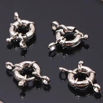 DIY Necklace Bracelet Hooks Findings Wholesale 10pcs Metal Spacers Connectors Hook Clasp for Jewelry Making Round 11mm 13mm A538
DIY Necklace Bracelet Hooks Findings Wholesale 10pcs Metal Spacers Connectors Hook Clasp for Jewelry Making Round 11mm 13mm A538