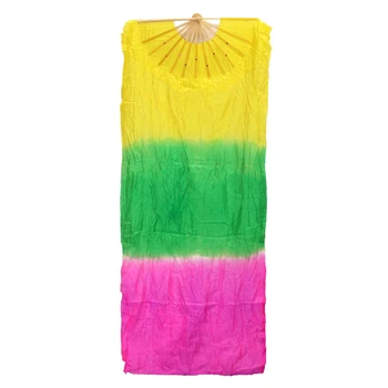 1.8m Hand Made Colorful Belly Dance Dancing Synthetic Natural Bamboo Long Fans Veils, Yellow green pink
1.8m Hand Made Colorful Belly Dance Dancing Synthetic Natural Bamboo Long Fans Veils, Yellow green pink
