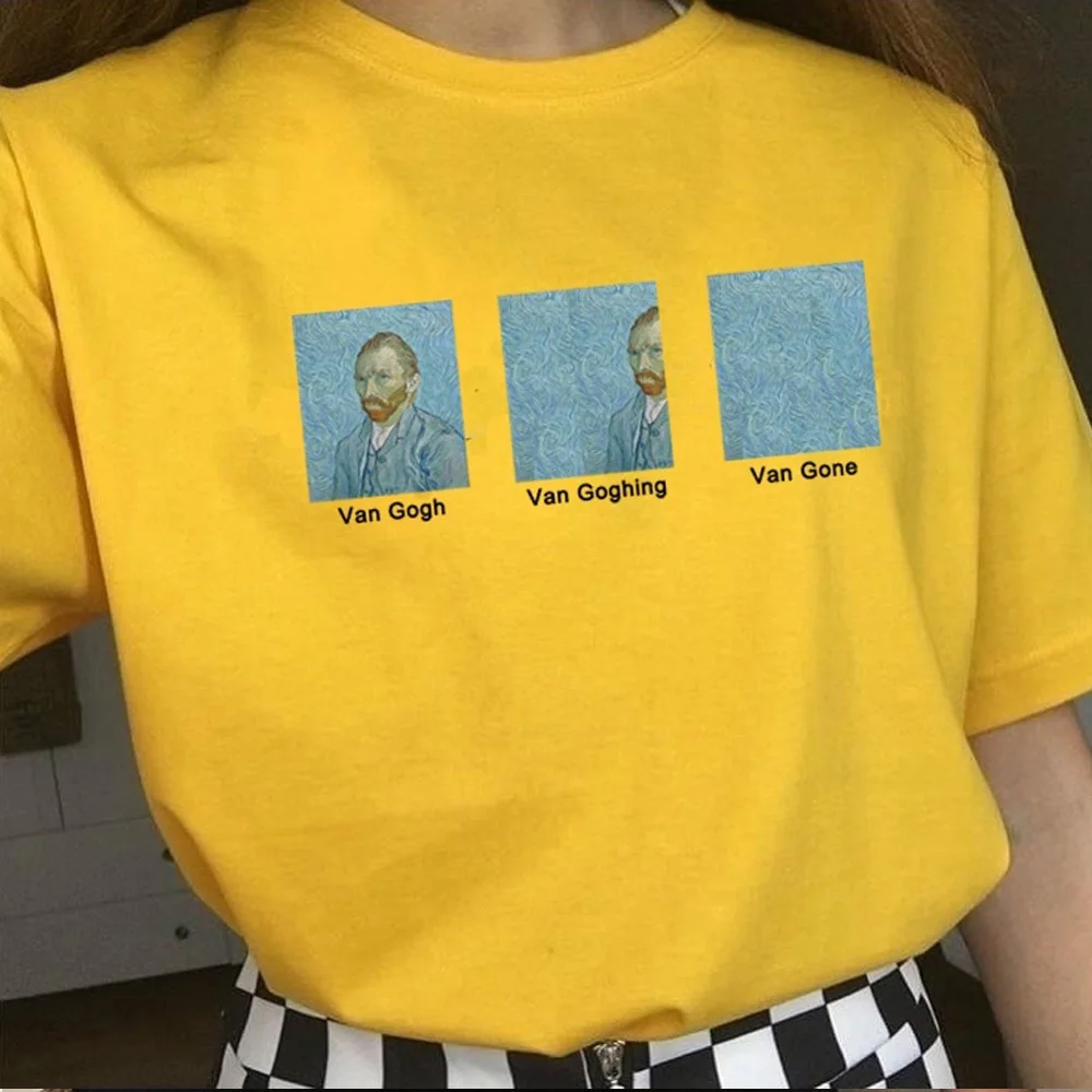 1pcs Van Gogh Van Goghing Van Gone Meme Funny T-Shirt Unisex Hipsters Cute Printed Tee Vincent Van Gogh's Famous Oil Paintin
1pcs Van Gogh Van Goghing Van Gone Meme Funny T-Shirt Unisex Hipsters Cute Printed Tee Vincent Van Gogh's Famous Oil Paintin