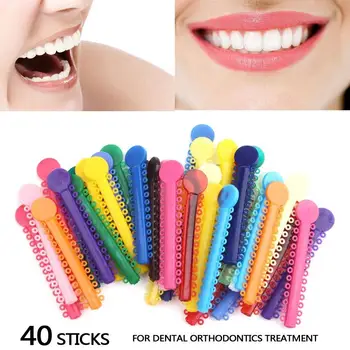 1Pack 40Sticks Dental Ligature Ties Orthodontics Rubber Bands Multi-Colored For Health Teeth Tools Hot Sale
1Pack 40Sticks Dental Ligature Ties Orthodontics Rubber Bands Multi-Colored For Health Teeth Tools Hot Sale