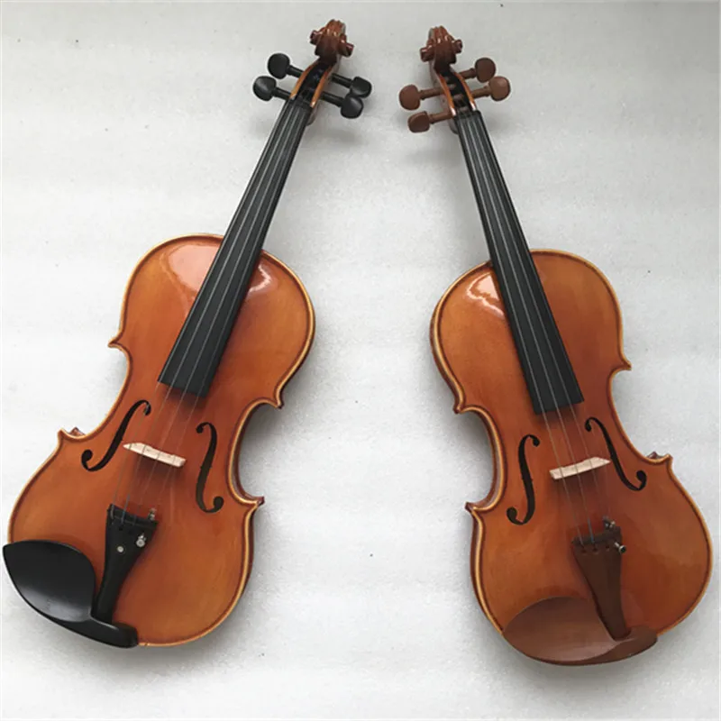 High grade Handmade varnished professional violin ebony fittings with Case and Bow
High grade Handmade varnished professional violin ebony fittings with Case and Bow