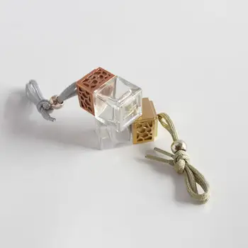 Perfume Bottle Cube Car Hanging Air Freshener Ornament 5ML Fragrance Empty Glass Bottles LX7080
Perfume Bottle Cube Car Hanging Air Freshener Ornament 5ML Fragrance Empty Glass Bottles LX7080