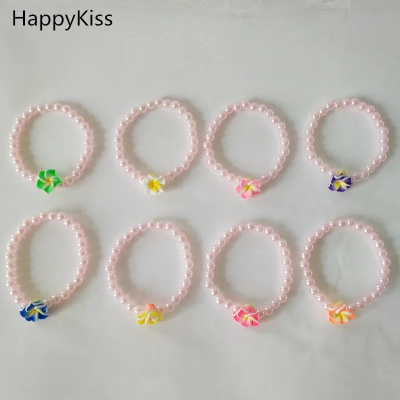 Happy Kiss good quality pink color 6MM Pearl beads kids Children's bracelets for girls jewelry pearl baby bracelet Soft TaoHua
Happy Kiss good quality pink color 6MM Pearl beads kids Children's bracelets for girls jewelry pearl baby bracelet Soft TaoHua