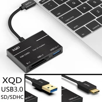 USB 3.0 XQD SD Card Reader 500MB / S High Speed Camera Kit Adapter Sony M / G Series for Nikon Lexar XQD Card
USB 3.0 XQD SD Card Reader 500MB / S High Speed Camera Kit Adapter Sony M / G Series for Nikon Lexar XQD Card