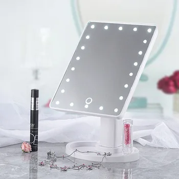 Intelligent Adjustable Brightness 16 Lamps/22 Lamps LED Illuminated Makeup Mirror Cosmetic Mirror Touch Dimmer Switch Battery M3
Intelligent Adjustable Brightness 16 Lamps/22 Lamps LED Illuminated Makeup Mirror Cosmetic Mirror Touch Dimmer Switch Battery M3
