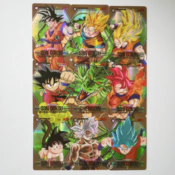 9pcs 9 in 1 Super Dragon Ball Z Heroes Battle Card Ultra Instinct Goku Vegeta Super Game Collection Cards
9pcs 9 in 1 Super Dragon Ball Z Heroes Battle Card Ultra Instinct Goku Vegeta Super Game Collection Cards
