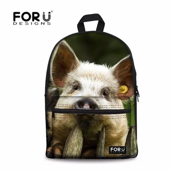 FORUDESIGNS Fashion Children School Bags Cute 3D Animal Pig Printed Book Bags for Teenage Boys Girls Kids Mochila Schoolbags
FORUDESIGNS Fashion Children School Bags Cute 3D Animal Pig Printed Book Bags for Teenage Boys Girls Kids Mochila Schoolbags