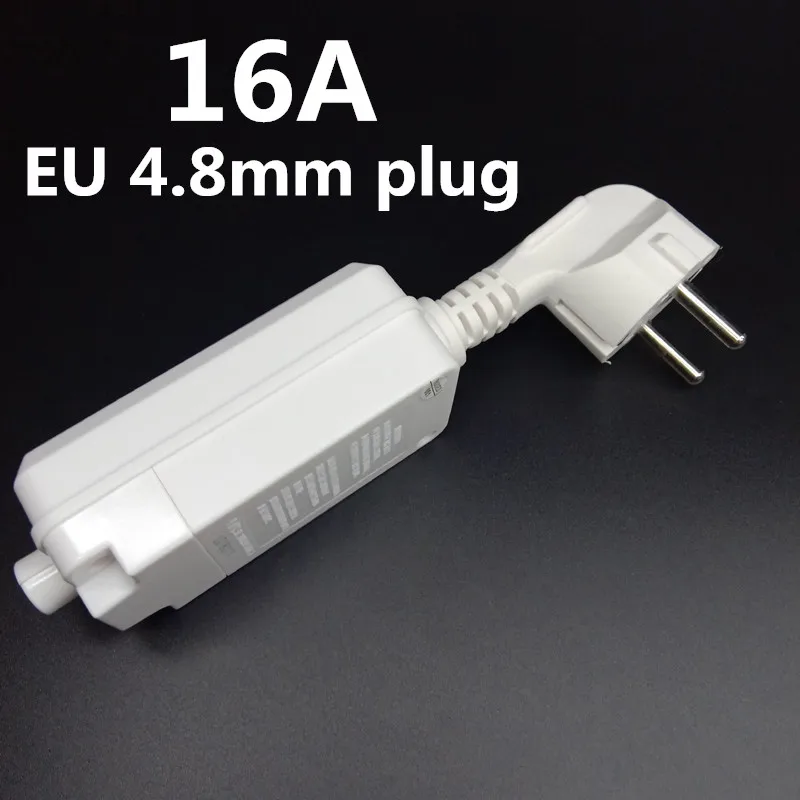 EU Plug 4.8MM Self-wiring Earth Leakage Protection Plug LBC 16A Household Protect Air Conditioning Circuit Breakers
EU Plug 4.8MM Self-wiring Earth Leakage Protection Plug LBC 16A Household Protect Air Conditioning Circuit Breakers