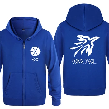 Wolf 88 XOXO CHANYEOL Sweatshirts Men 2018 Mens Zipper Hooded Fleece Hoodies Cardigans
Wolf 88 XOXO CHANYEOL Sweatshirts Men 2018 Mens Zipper Hooded Fleece Hoodies Cardigans