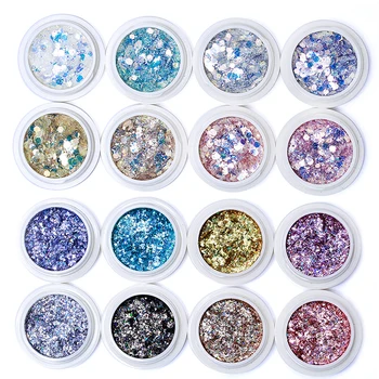 Nail Art Glitter 1Box 16 Colors Choice Nail Art 3D Mixed Shaped Sequins UV Gel Polish Sparkling Powder Dust DIY Glitter Flakes
Nail Art Glitter 1Box 16 Colors Choice Nail Art 3D Mixed Shaped Sequins UV Gel Polish Sparkling Powder Dust DIY Glitter Flakes