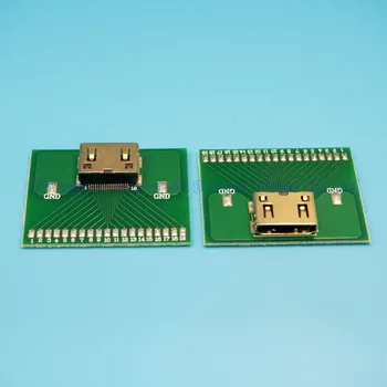 20pcs/lot MINI HDMI female socket with PCB board hdmi C type test board
20pcs/lot MINI HDMI female socket with PCB board hdmi C type test board