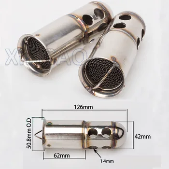 126MM Length Universal Motorcycle Exhaust Muffler Adjustable Silencer DB Killer Valve For Motorcycle Racing MF007
126MM Length Universal Motorcycle Exhaust Muffler Adjustable Silencer DB Killer Valve For Motorcycle Racing MF007